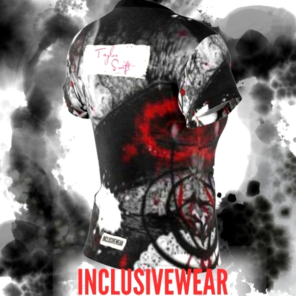 Taylor Swift "Gothic" 'Emo" Women's Cut & Sew Tee - Picture 2 of 2